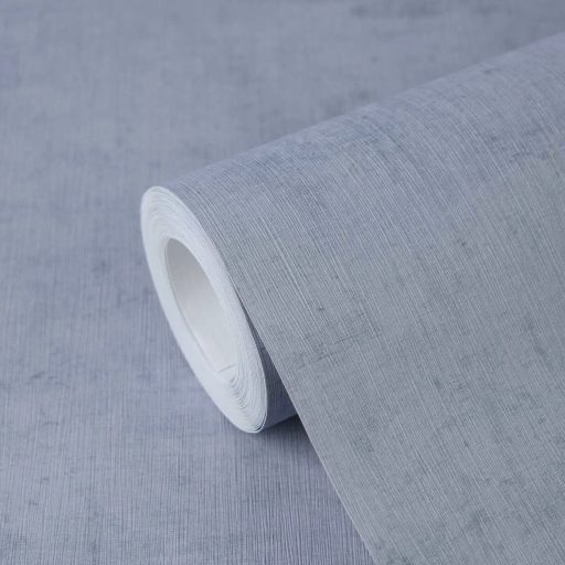 Antik pergamen vagy finoman koptatott mészkő? Mesteri mélységű beton minta világos acélkék tónus tapéta