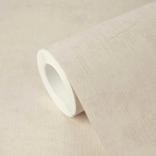 Antik pergamen vagy finoman koptatott mészkő? Mesteri mélységű beton minta meleg bézs és krémes elefántcsont tónus tapéta