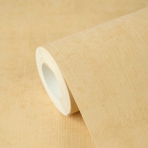 Antik pergamen vagy finoman koptatott mészkő? Mesteri mélységű beton minta meleg aranysárga és vaníliakrém tónus tapéta