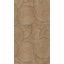 A vizuális meditáció fonott "temploma" - monumentális 3D juta/kötél mintázat meleg homokszín és mély mogyoróbarna tónus falpanel