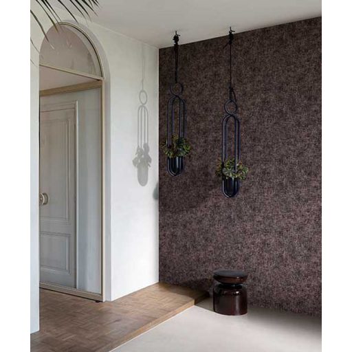 Kézműves elegancia és modern minimalizmus - matt és fényes pontok találkozása szürkésbarna antracitszürke és fekete tónus tapéta
