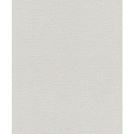 Textilhatású strukturált egyszínű törtfehér/mészfehér tapéta
