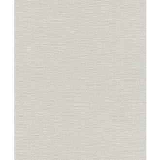   Textilhatású strukturált egyszínű világoszürke tapéta