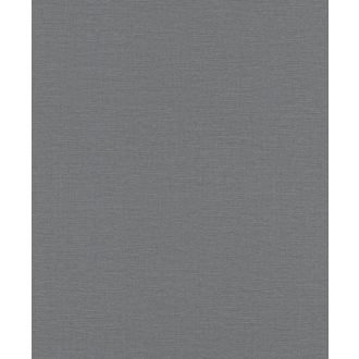   Rasch #tapetenwechsel 804522 texturált egyszínű sötétszürke tapéta