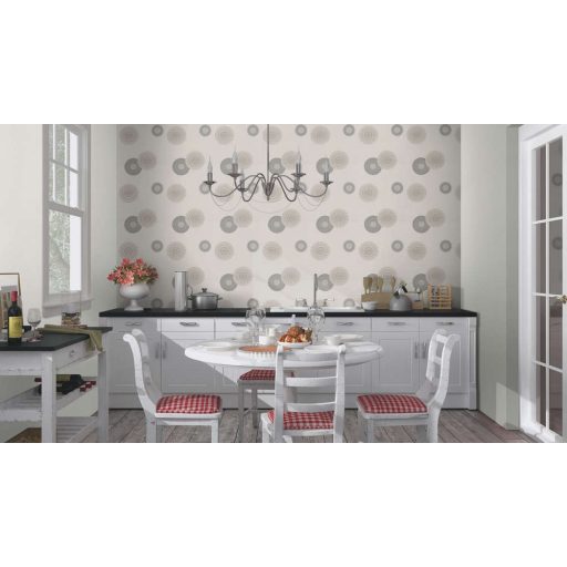 Rasch #tapetenwechsel 804539 texturált egyszínű világos szürke tapéta