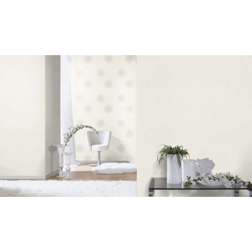 Rasch #tapetenwechsel 804546 texturált egyszínű fehér tapéta