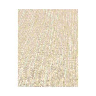   Durván szőtt textúra függőleges irányú felülnyomással törtfehér bézs okkersárga és aranysárga tónus tapéta