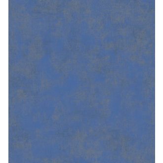   Casadeco Montsegur 80836370 UNI Texturált egyszínű ultramarinkék arany tapéta