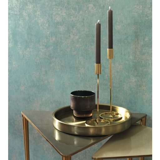 Casadeco Montsegur 80837571 UNI Texturált egyszínű topáz zöld bézsarany tapéta