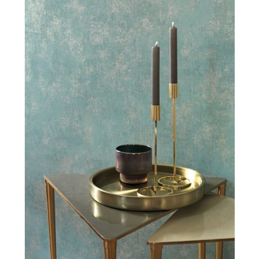 Casadeco Montsegur 80837571 UNI Texturált egyszínű topáz zöld bézsarany tapéta