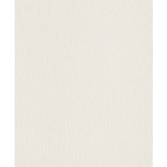   Rasch #tapetenwechsel 809008 strukturált rovátkolt egyszínű fehér tapéta