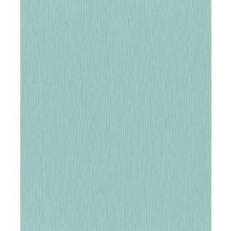  Rasch #tapetenwechsel 809060  strukturált rovátkolt egyszínű  mentazöld/türkiz tapéta