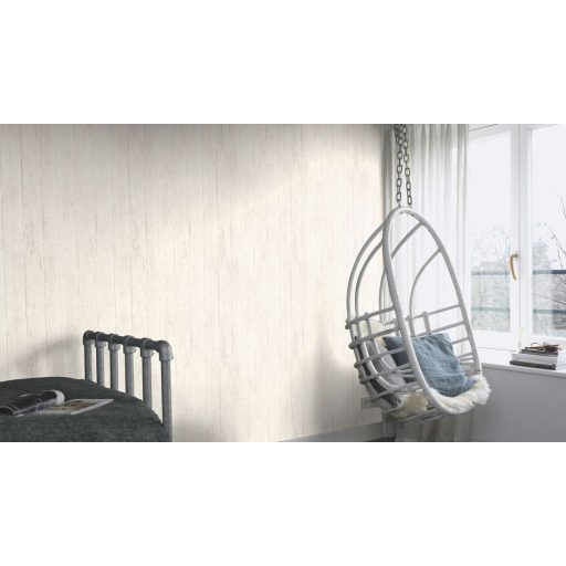 Rasch #tapetenwechsel 809206  durva famintázat törtfehér szürkésbézs