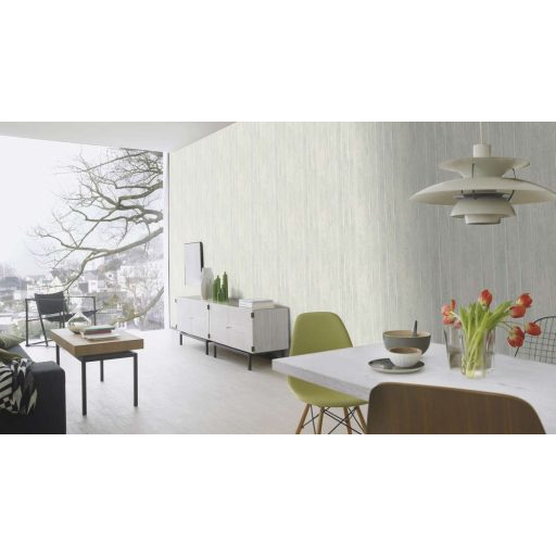 Rasch #tapetenwechsel 809237  durva famintázat szürke törtfehér tapéta