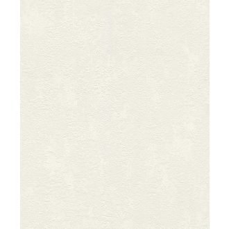   Rasch #tapetenwechsel 809435  strukturált egyszínű fehér tapéta