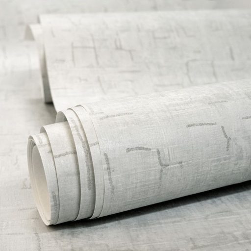 Üveggyöngyökkel díszített finom csillogású monokróm hátterű szabálytalan elemek mintája szürke és ezüstszürke tónus tapéta