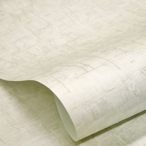 Üveggyöngyökkel díszített finom csillogású monokróm hátterű szabálytalan elemek mintája elefántcsont krém bézs és bézsarany tapéta