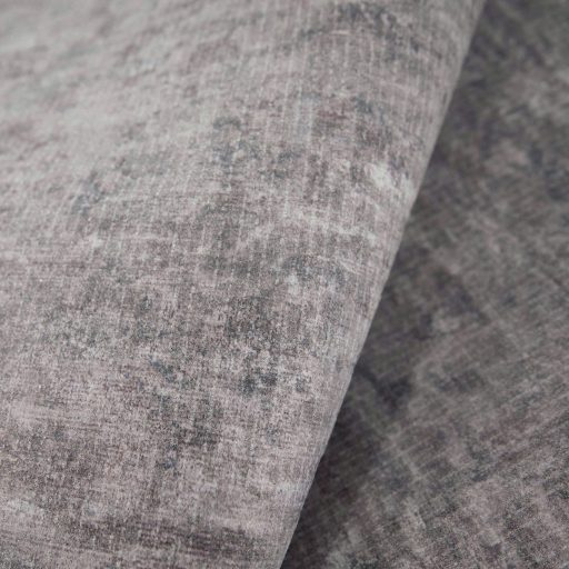 Rétegesen egymásra épülő gyöngyökkel díszített stilizált levél és virágmotívum szürke barna és ezüst tónus tapéta