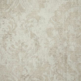   Rétegesen egymásra épülő gyöngyökkel díszített stilizált levél és virágmotívum krém világosbézs és gyöngyház tónus tapéta