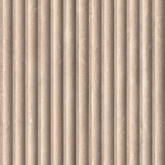   Koptatott felületű háromdimenziós betonhatású panel minta bézs barna és szürkésbarna tónus tapéta