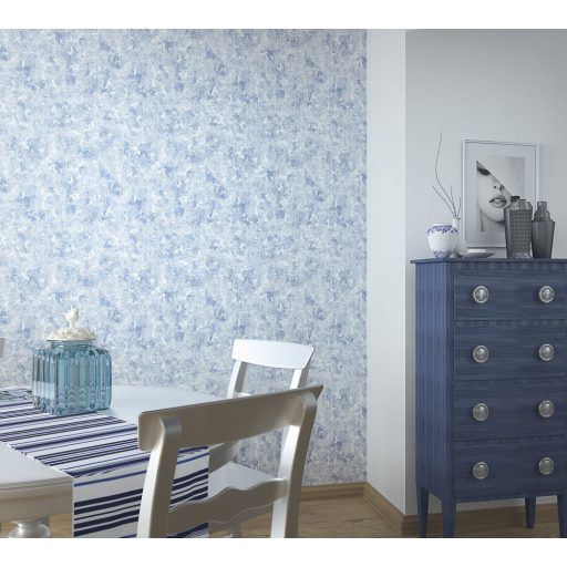 Vászonhatású egyszínű minta krémfehér tónus tapéta