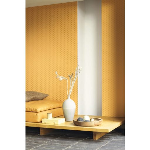 Casadeco Natsu 82152333 SUTA geometrikus hatszögek aranysárga arany tapéta