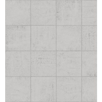   Casadeco Natsu 82169219 OSAKA geometrikus négyzetek szürke ezüst tapéta