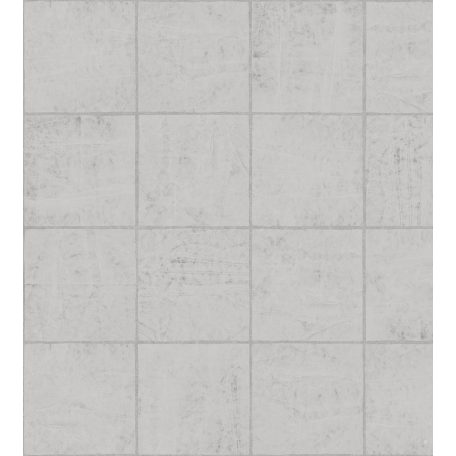Casadeco Natsu 82169219 OSAKA geometrikus négyzetek szürke ezüst tapéta