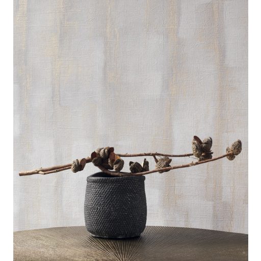 Casadeco Natsu 82179214  BIWA natur sötétszürke arany tapéta