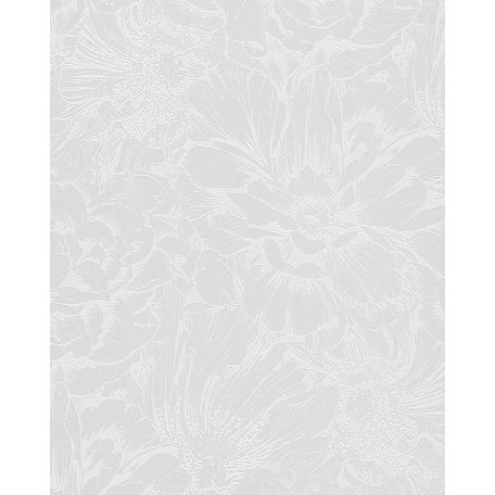 Novamur Giulia 82184 (6782-20) Virágos díszítőminta szürke ezüstfehér tapéta