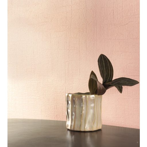 Casadeco Natsu 82184129  WASHI strukturált egyszínű rózsaszín tapéta