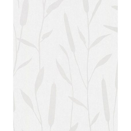 Novamur Giulia 82202 (6787-30) Natur buzogánysás textil struktúra szürkésfehér világos ezüstszürke tapéta