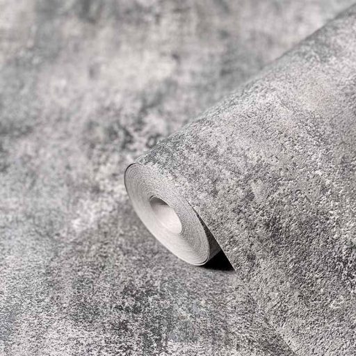Novamur Hailey 82245 (6798-20) Natur/Ipari design Beton minta szürke árnyalatok ezüst tapéta