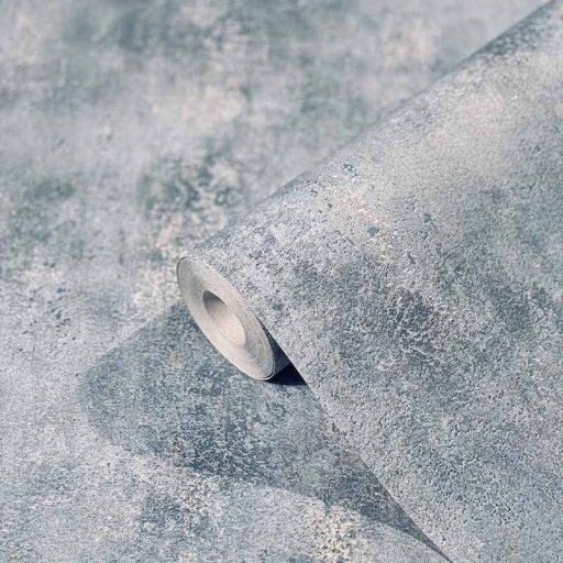 Novamur Hailey 82247 (6798-40) Natur/Ipari design Beton minta szürke árnyalatok zöldes szürke ezüst tapéta