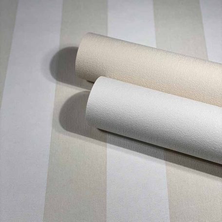 Novamur Hailey 82260 (6800-30) Klasszikus Csíkos törtfehér bézs tapéta