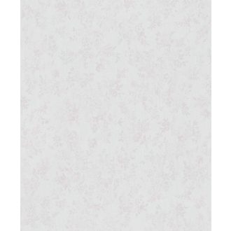   Filigrán vintage virágmotívum fehér és rózsaszín pasztell tónusok fényes mintafelület tapéta