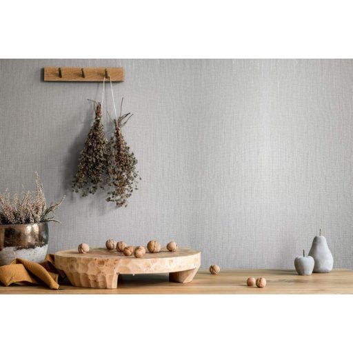 Szemcsés struktúrájú egyszínű minta szürke/szürkésbézs tónus tapéta