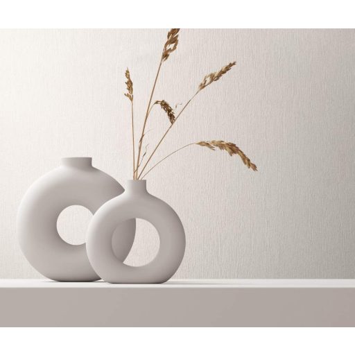 Strukturált felületű egyszínű minta bézs/szürkésbézs tónus tapéta