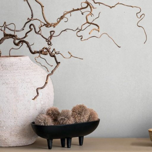 Strukturált egyszínű betonhatású minta bézs/szürkésbézs tónus tapéta