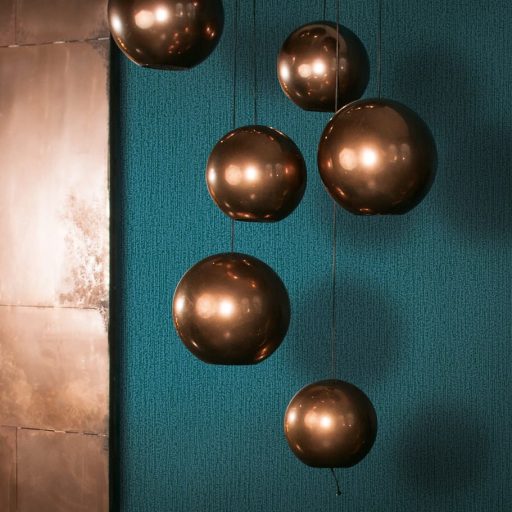 Finoman szőtt strukturált felületű egyszínű minta türkiz/türkizzöld tónus tapéta