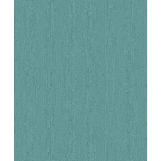   Finoman szőtt strukturált felületű egyszínű minta zöld/zöldeskék tónus tapéta