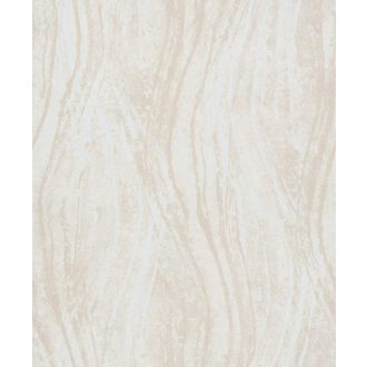   Homokkő rétegek és márvány erezet függőleges hullámokba rendezve krém bézs és halvány rózsaszín tónus tapéta