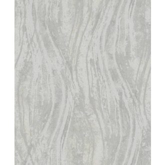   Homokkő rétegek és márvány erezet függőleges hullámokba rendezve törtfehér szürkésfehér és szürke tónus tapéta