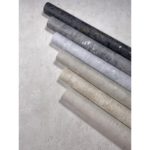 Loft megjelenés kifinomult és letisztult betonhatású mintával krémfehér gyöngyház és szürke tónus finom fényű részletek tapéta