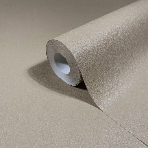 Finoman szőtt természetes egyszínű minta szürke és szürkésbézs tónus tapéta