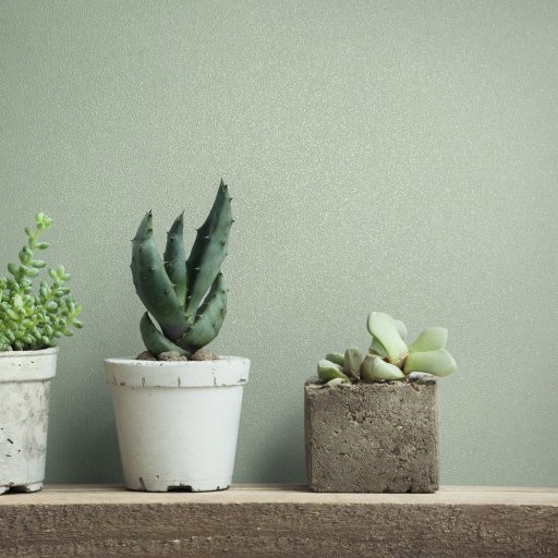 Finoman szőtt természetes egyszínű minta finom pasztellzöld tónus tapéta