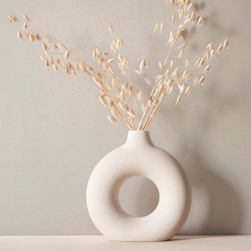 Finoman szőtt természetes egyszínű minta derengő lágy világosbézs tónus tapéta