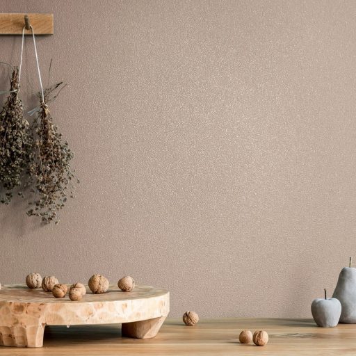 Finoman szőtt természetes egyszínű minta lazac/lazacrózsaszín tónus tapéta