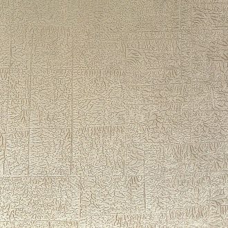   Casadeco Encyclopedia 82531210 CARRE LICHEN BEIGE texturált négyzetbe rendezett zuzmó minta bézs tapéta