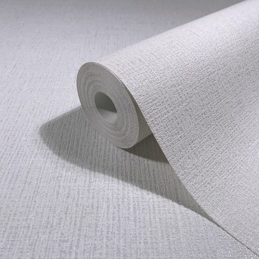 Diszkrét luxus és a természet találkozása - organikus strukturált minta törtfehér világosszürke és gyöngyház tónus tapéta